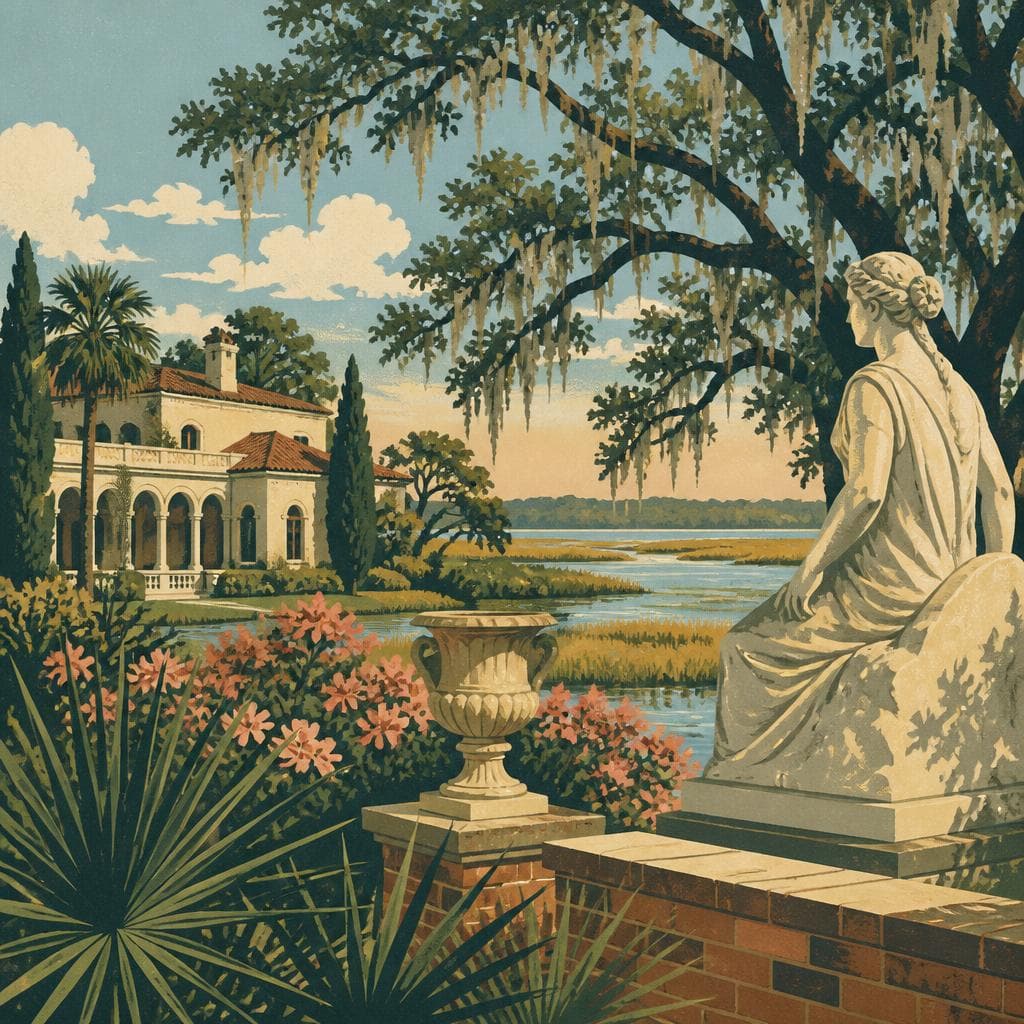 Cover art for Where Sculpture Met the Lowcountry