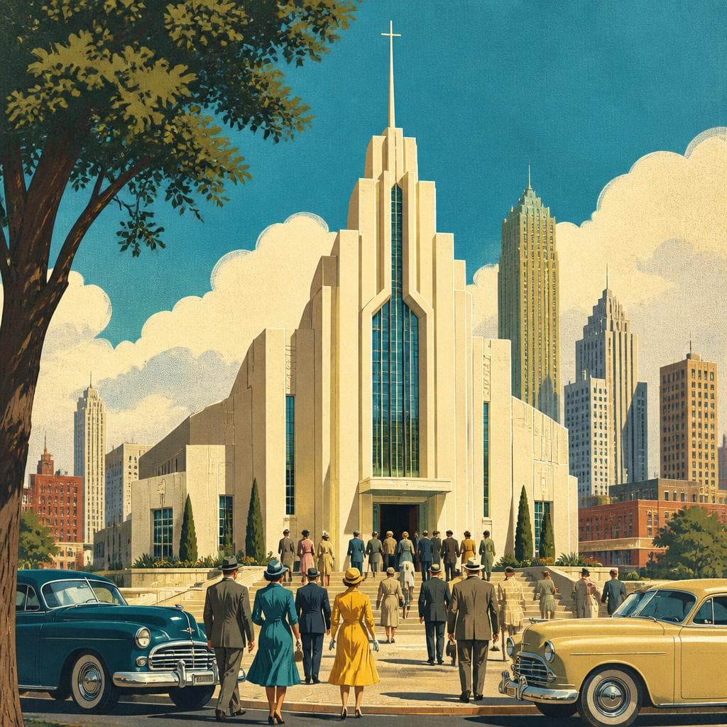 Cover art for When Tulsa Sent Art Deco to Church