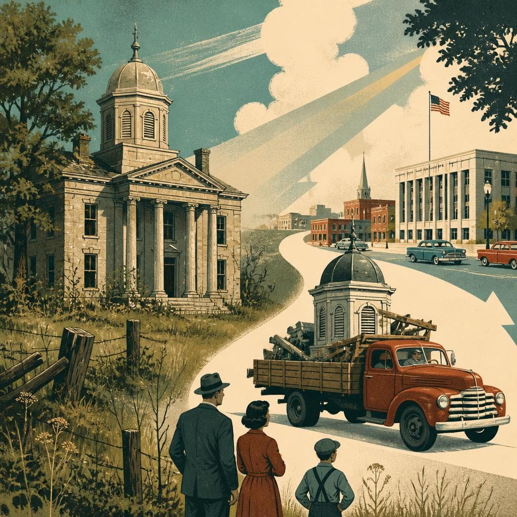 Cover art for When Franklin Lost the Courthouse