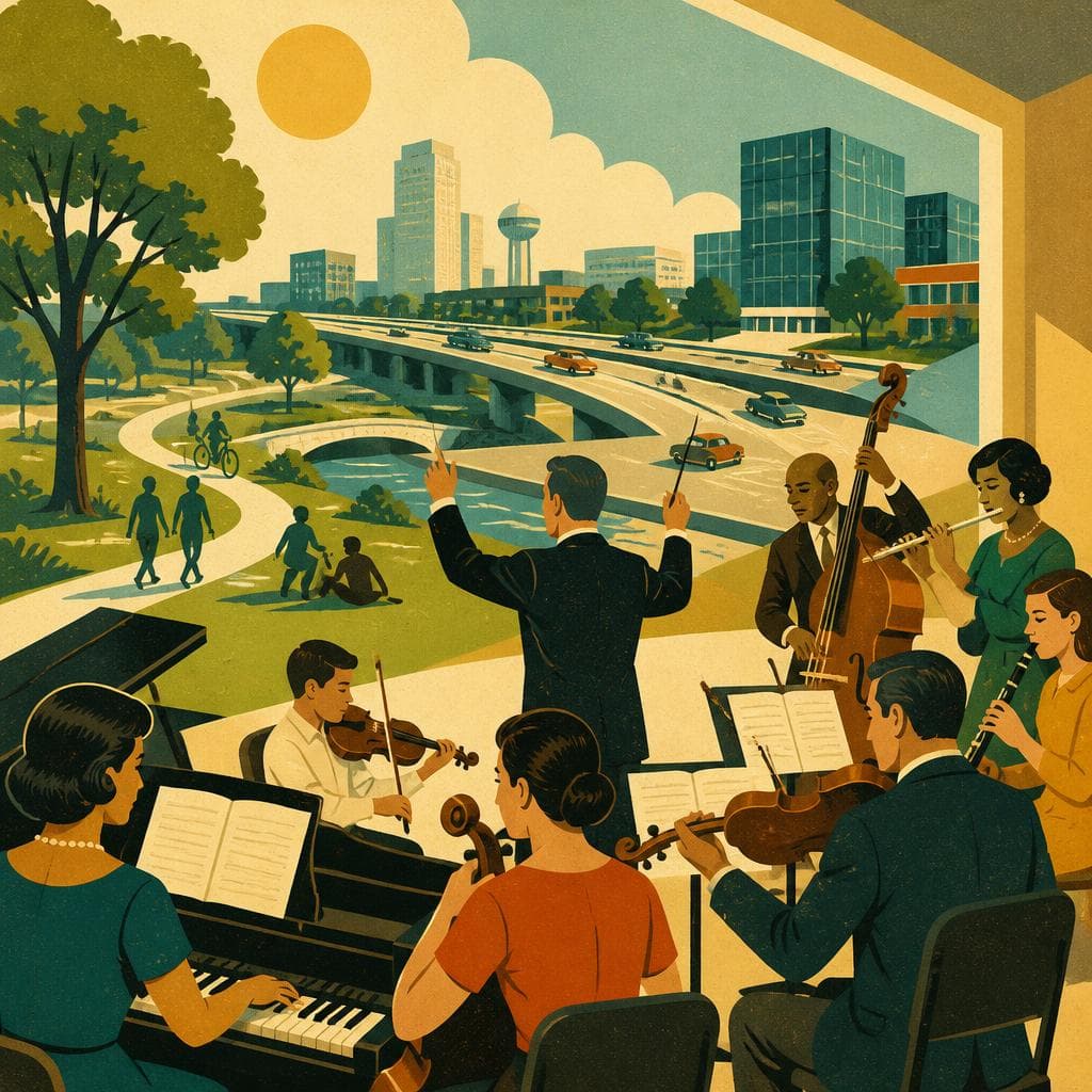 Cover art for Plano’s Soundtrack Beyond the Freeway