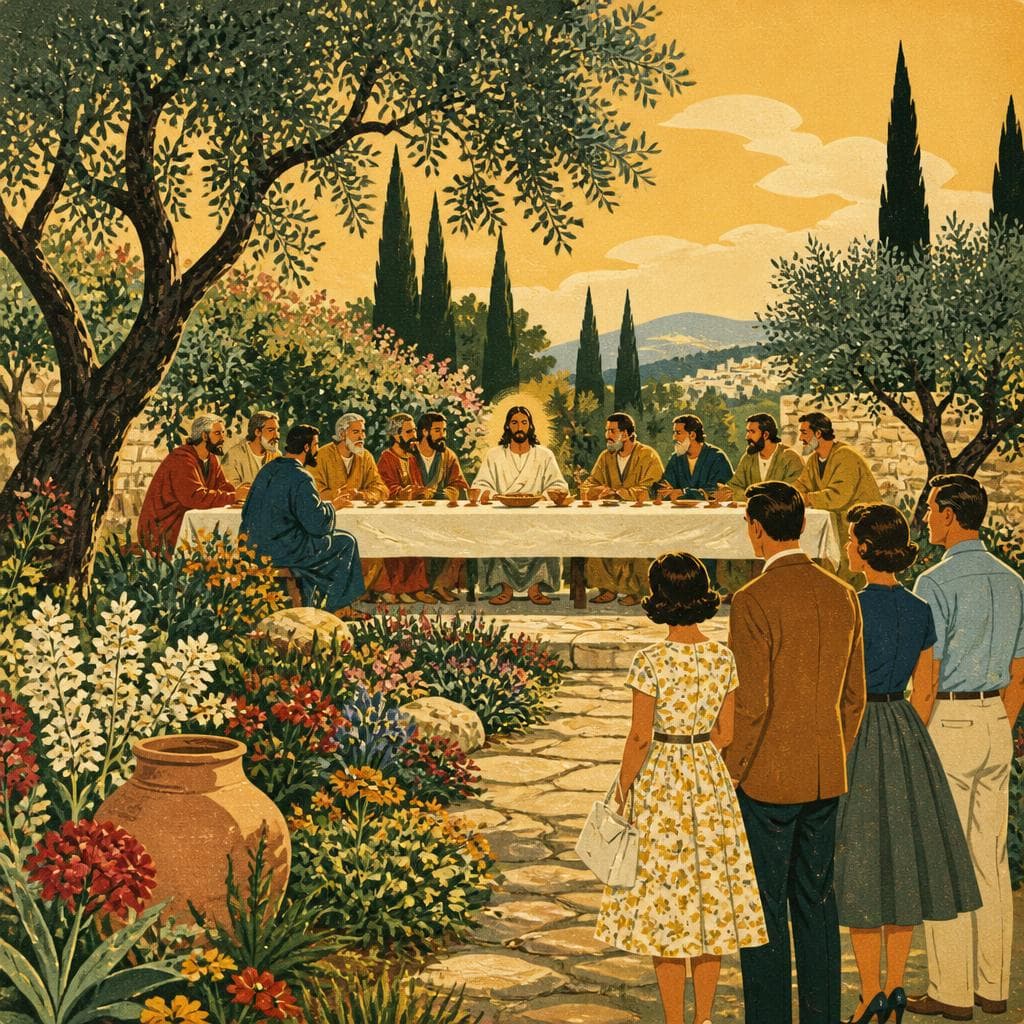 Cover art for The Supper in the Garden