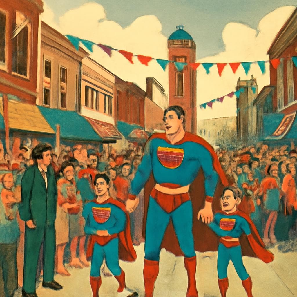 Cover art for When Superman Fans Took Over Main Street