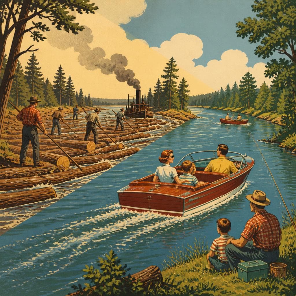Cover art for Where the Muskegon Learned to Carry People