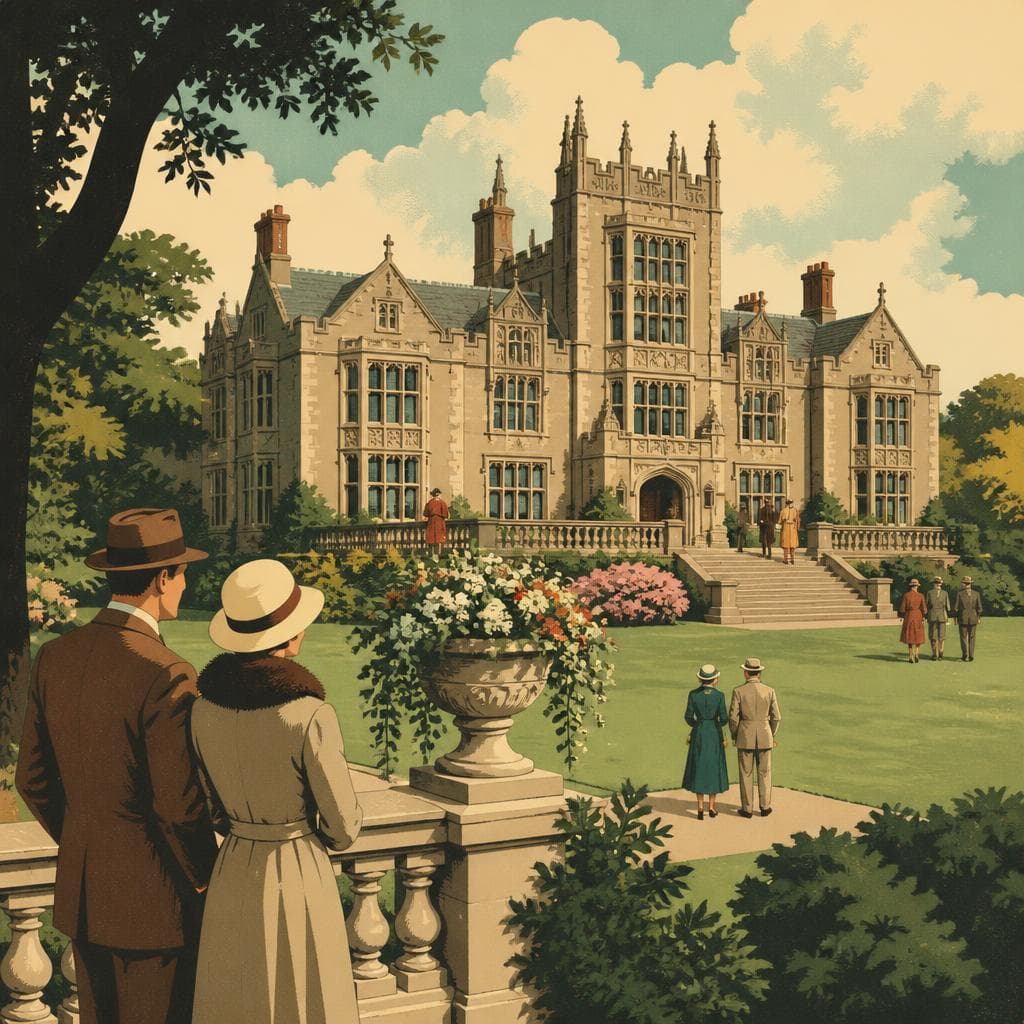 Cover art for An English Manor on the Edge of 1929