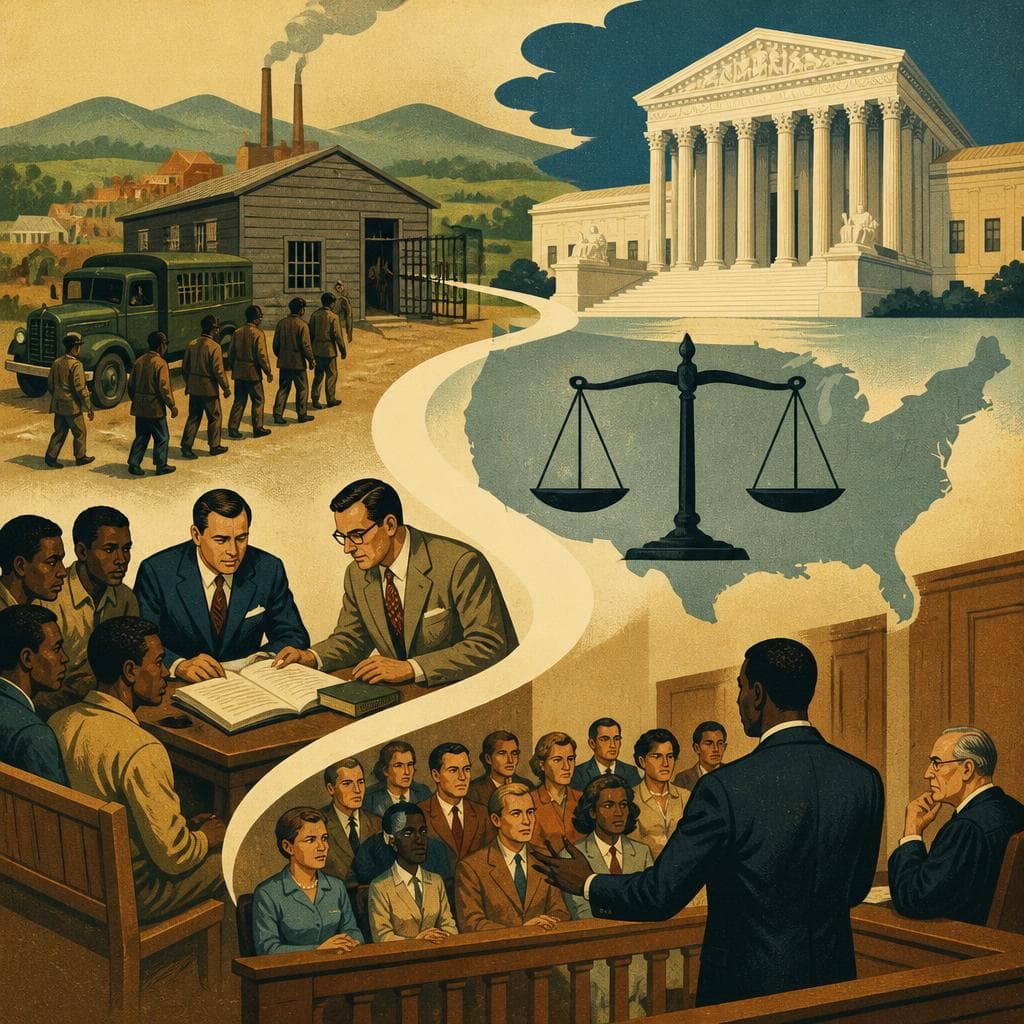 Cover art for From Scottsboro to the Supreme Court