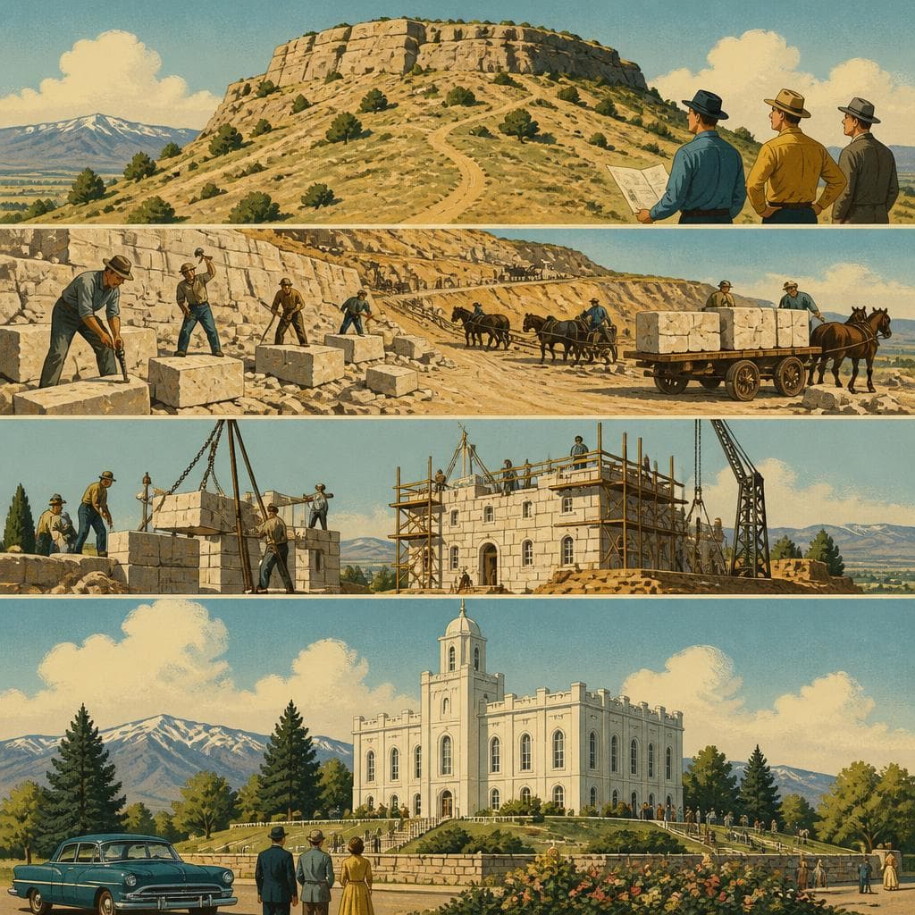 Cover art for How a Hill Became Manti’s Temple