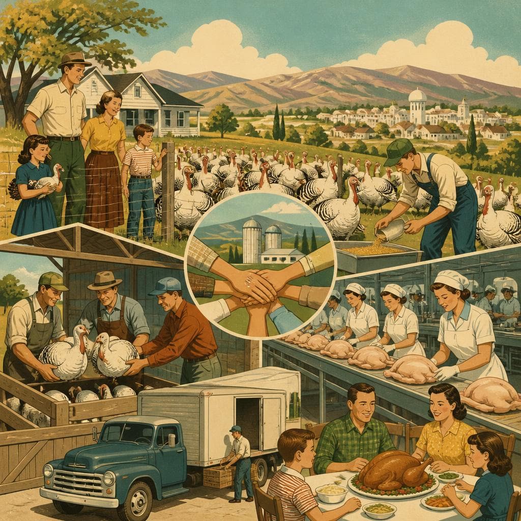 Cover art for How a Cooperative Fed a Turkey Town