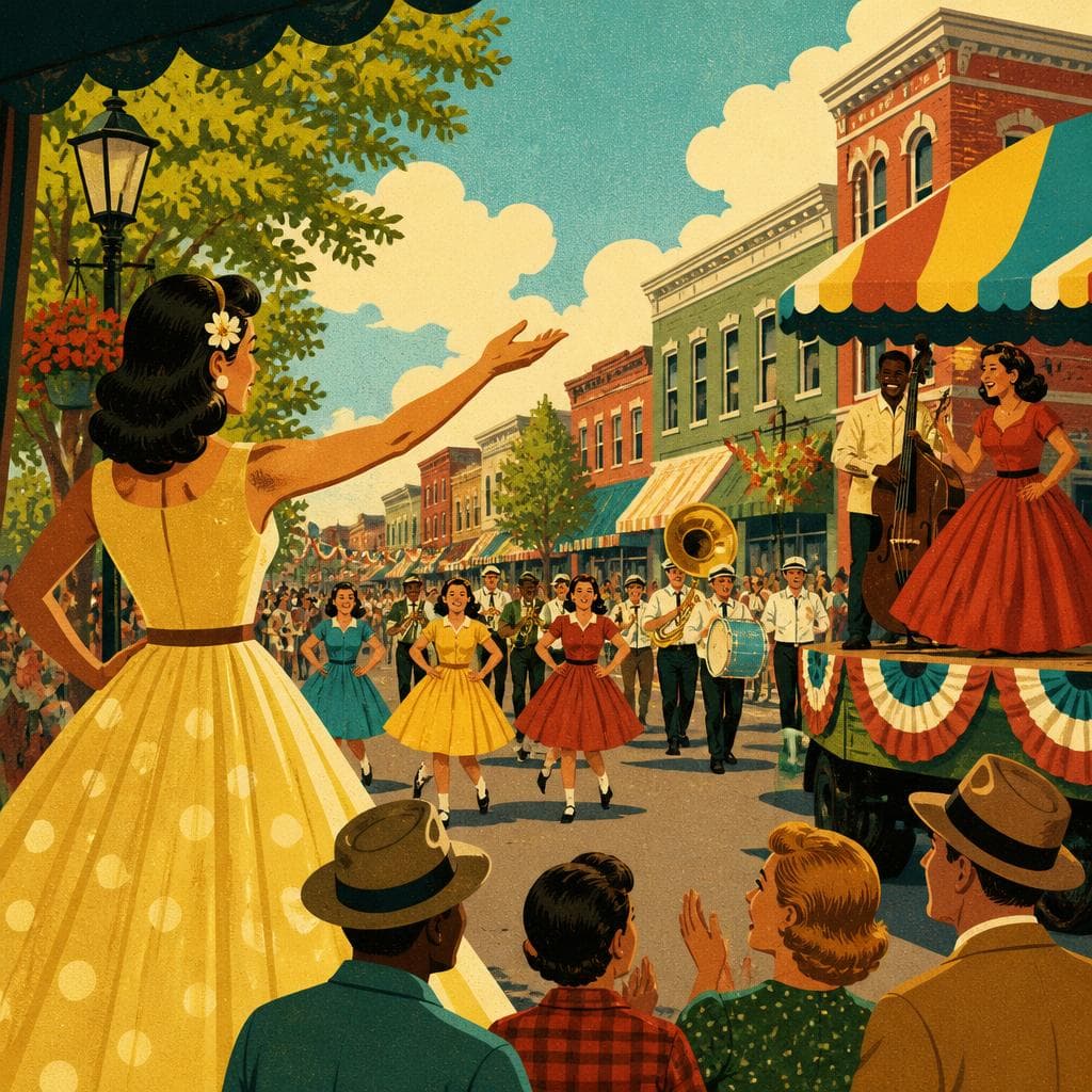 Cover art for Where Camilla Turns a Street Into a Stage