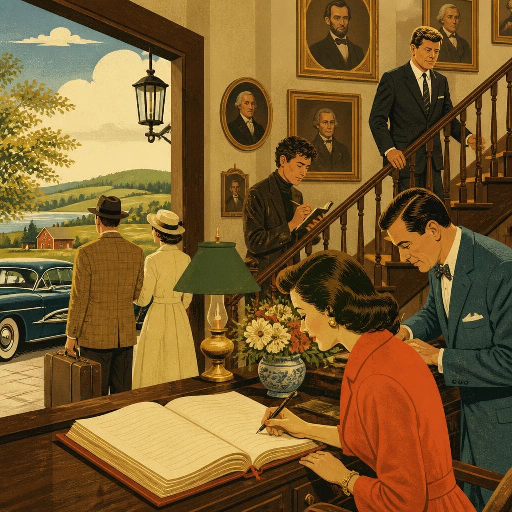 Cover art for Where the Guestbook Reads Like History