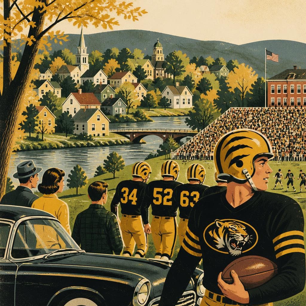 Cover art for Where the Tigers Carry a Town’s Name