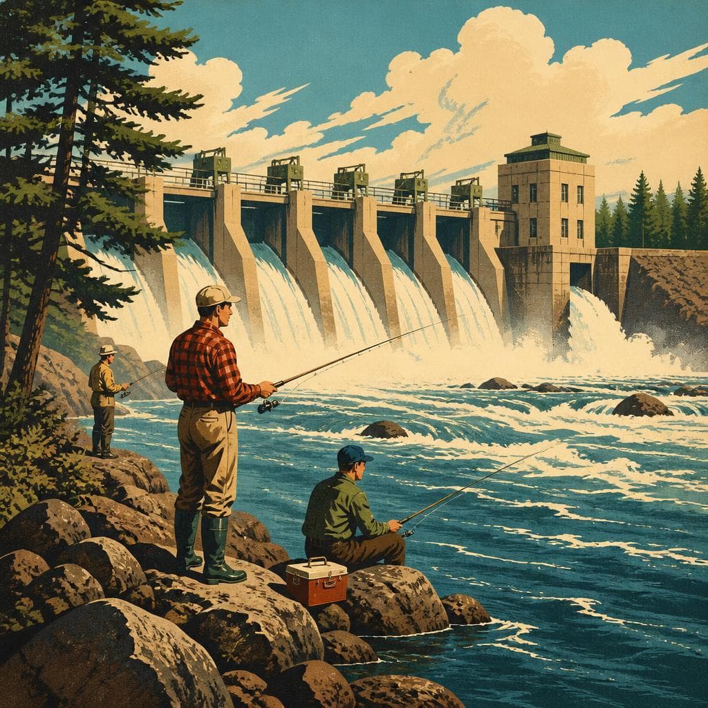 Cover art for Where the River Stops, the Fishery Begins