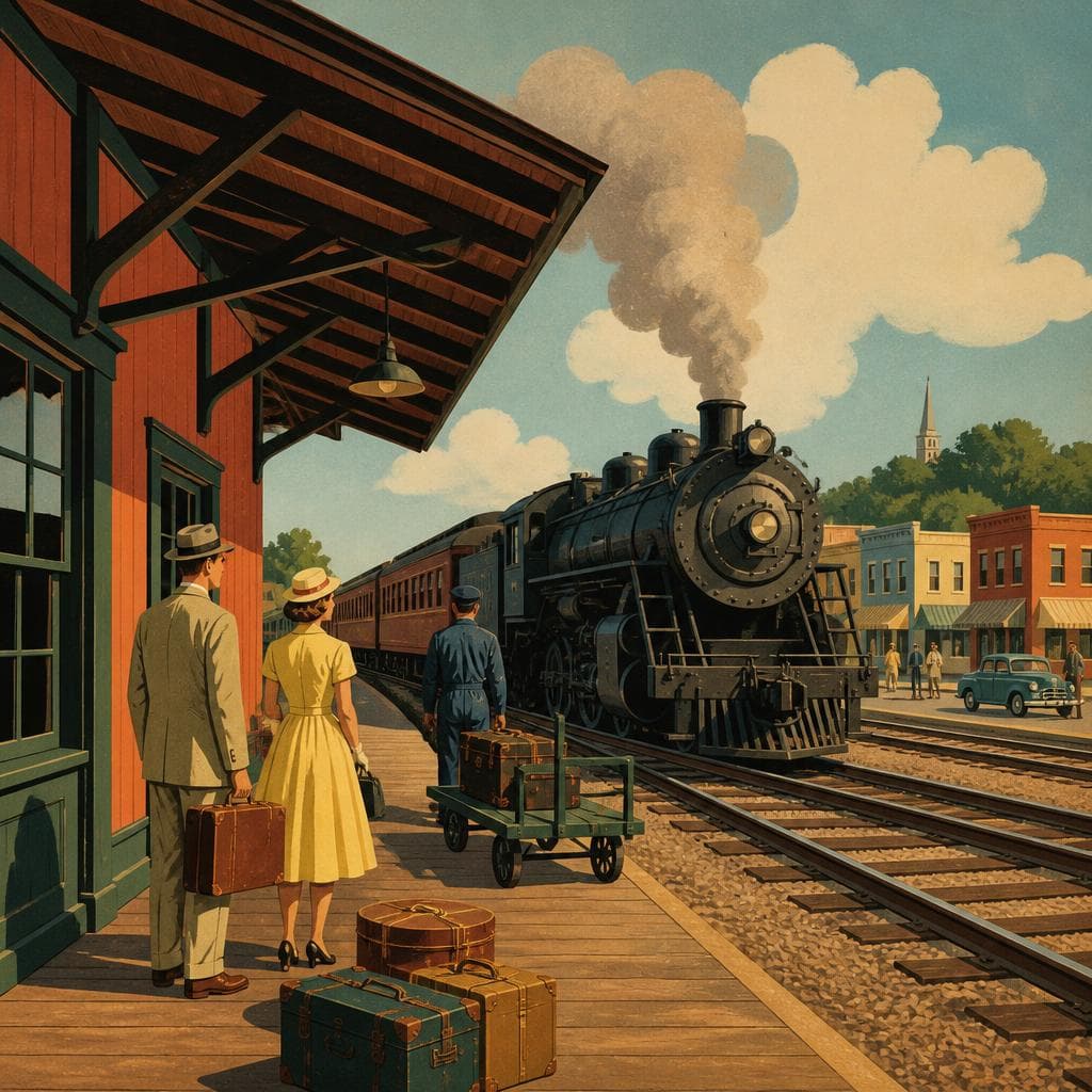 Cover art for Where Wiggins Began: At the Depot