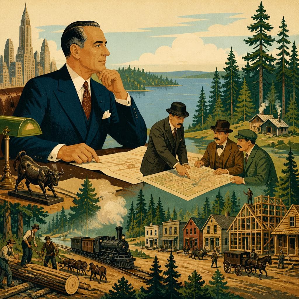 Cover art for How an Eastern Financier Named a Northwoods Town