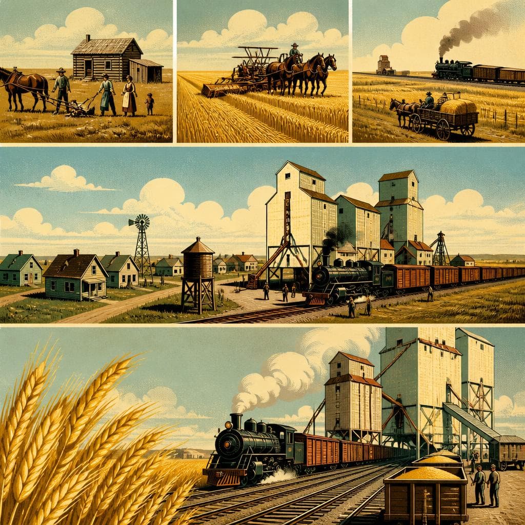 Cover art for How a Homestead Became a Wheat Town