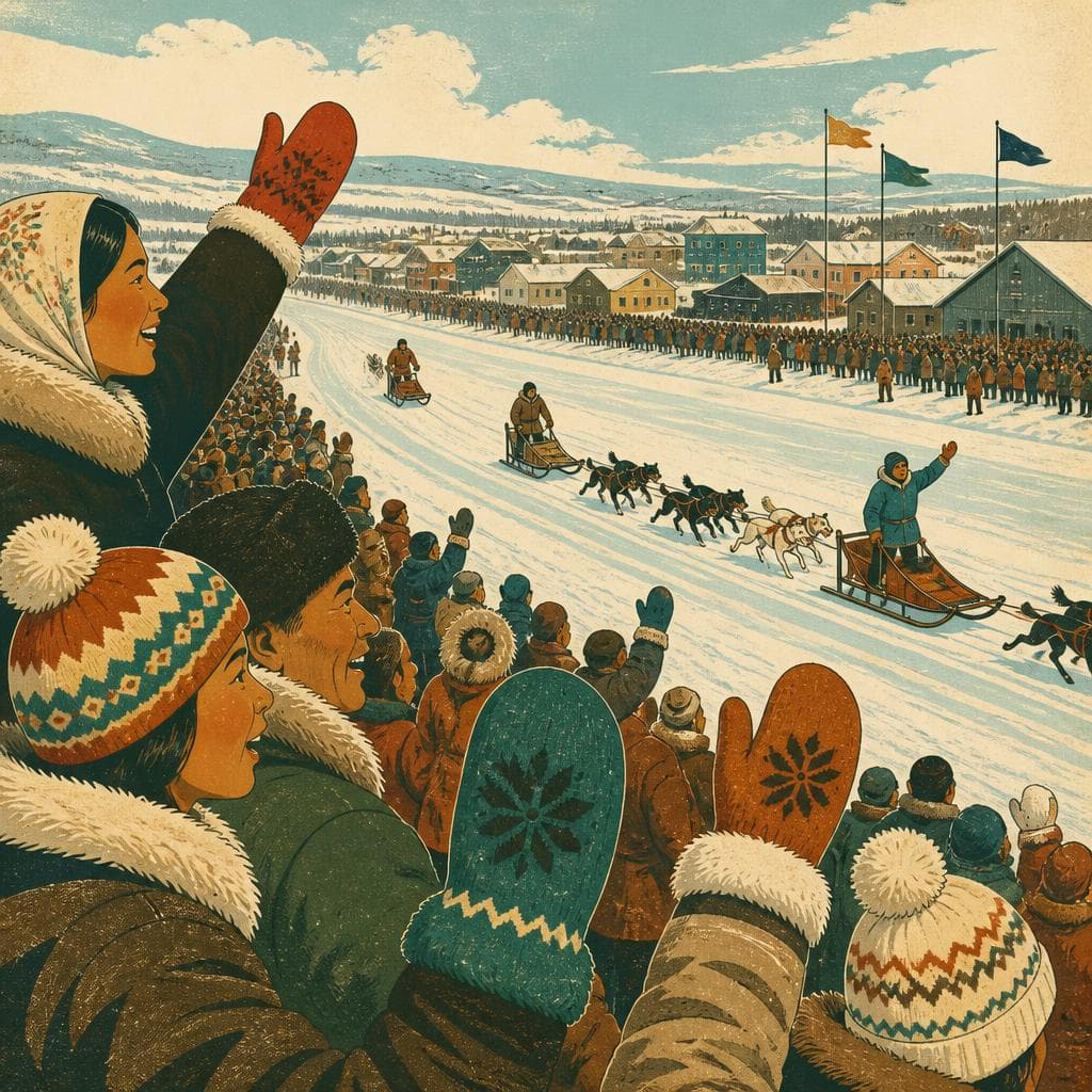 Cover art for When Winter Turns Dillingham Into a Grandstand