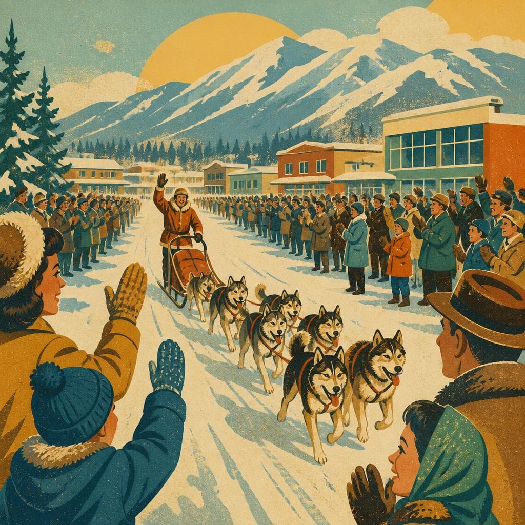 Cover art for Wasilla and the Public Heart of the Iditarod