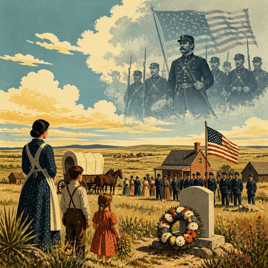 Cover art for When the Prairie Learned Memorial Day