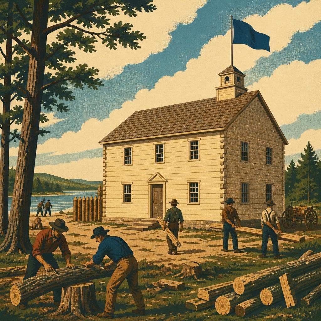 Cover art for Wisconsin’s First Capitol, in a Hurry