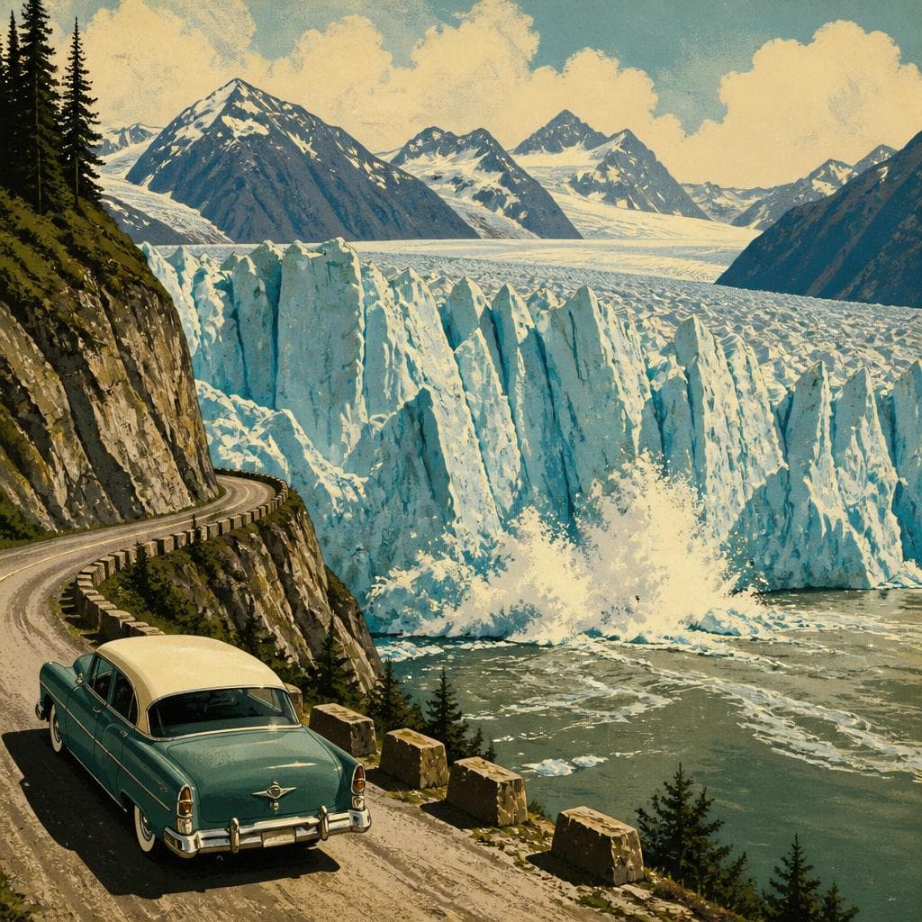 Cover art for Where the Copper River Met a Roaring Wall of Ice