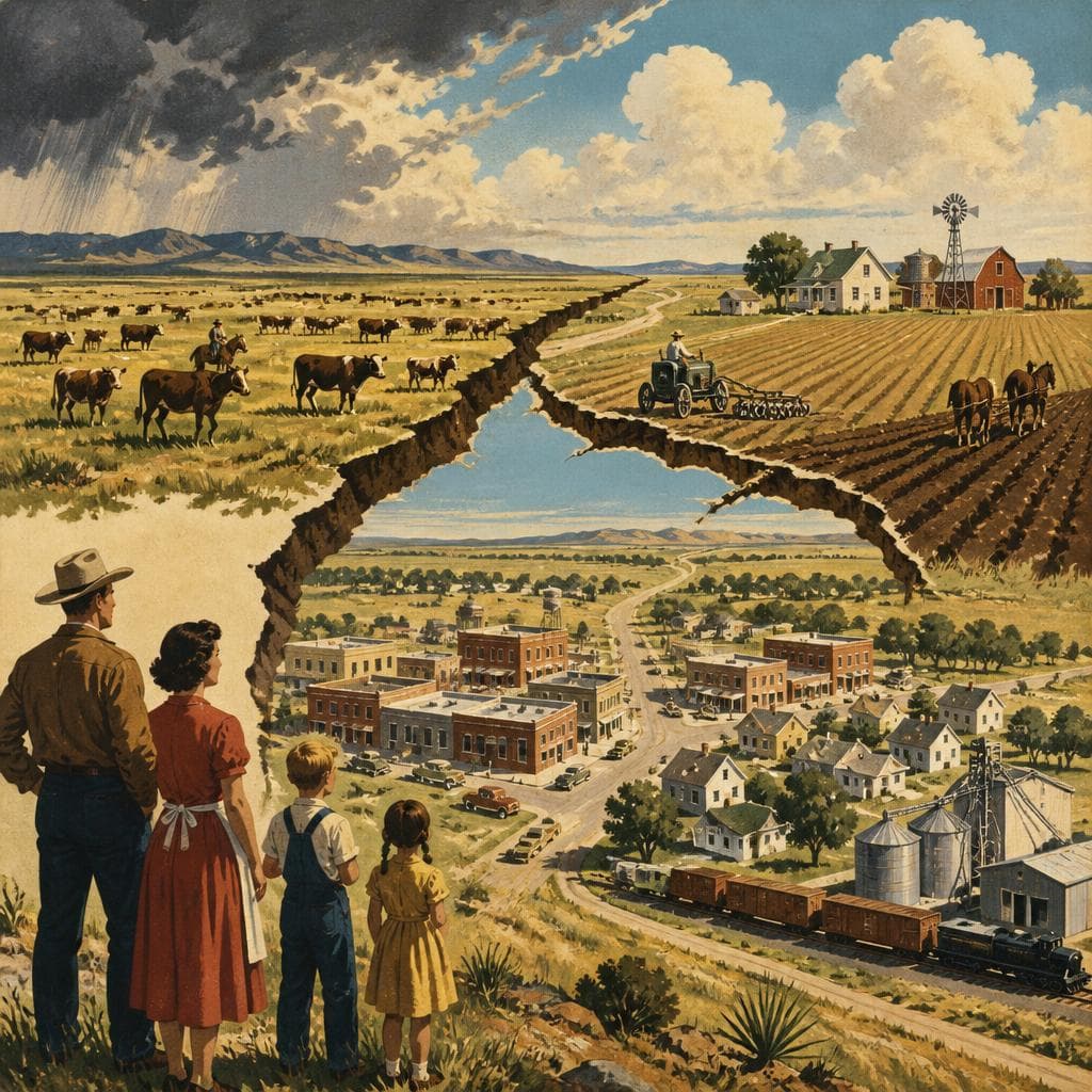 Cover art for When the Big Pasture Broke Open