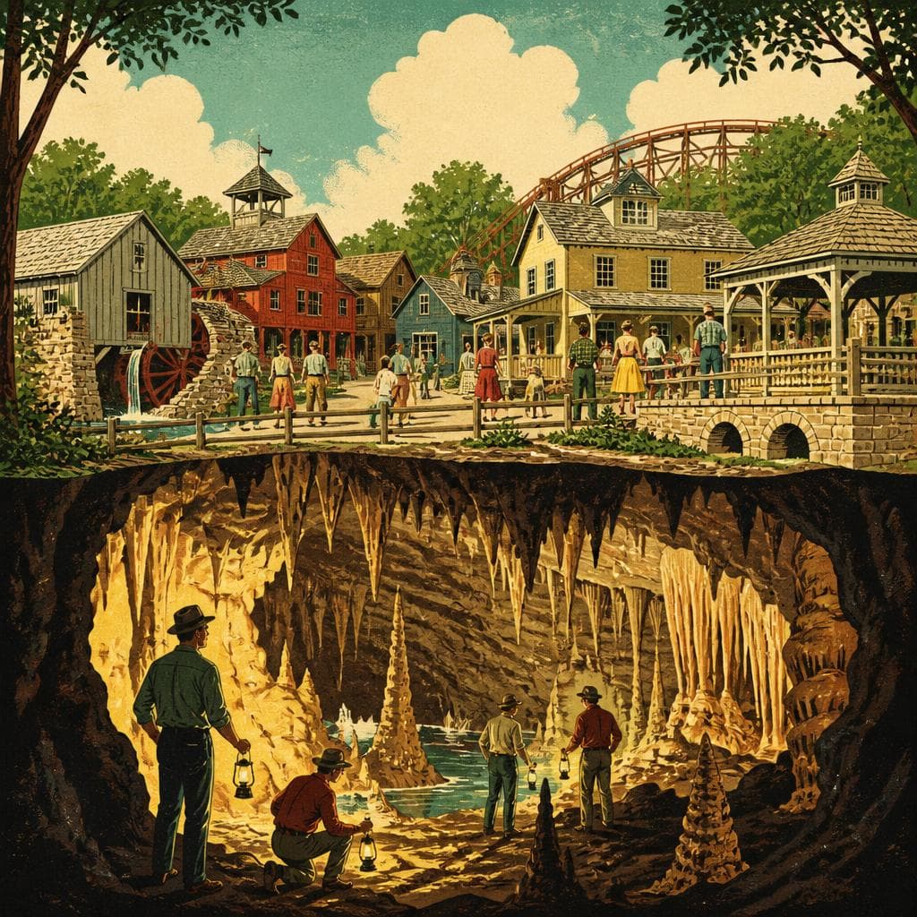 Cover art for The Cave That Built the City