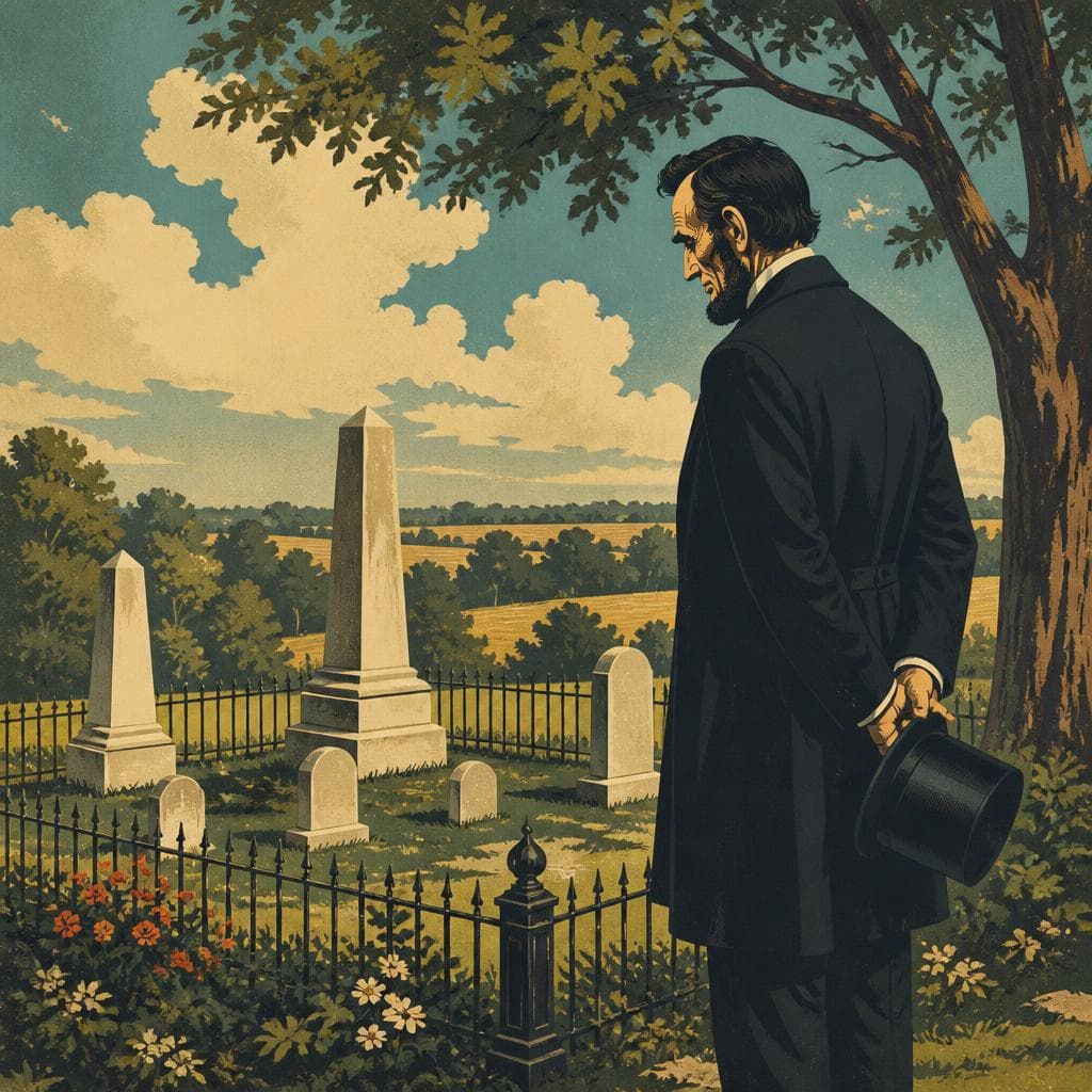 Cover art for Where Lincoln Came Back to Grieve