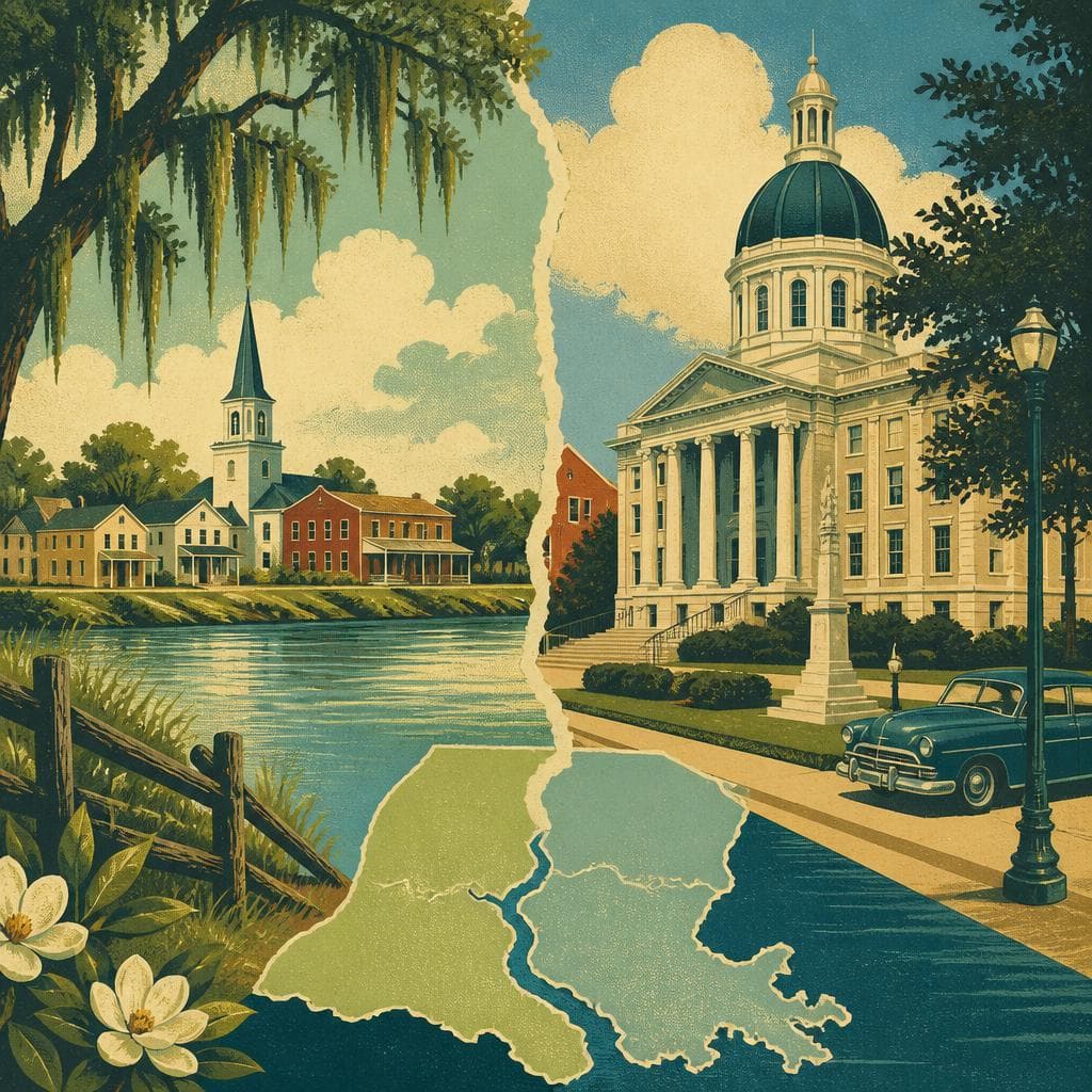 Cover art for How Feliciana Split in Two