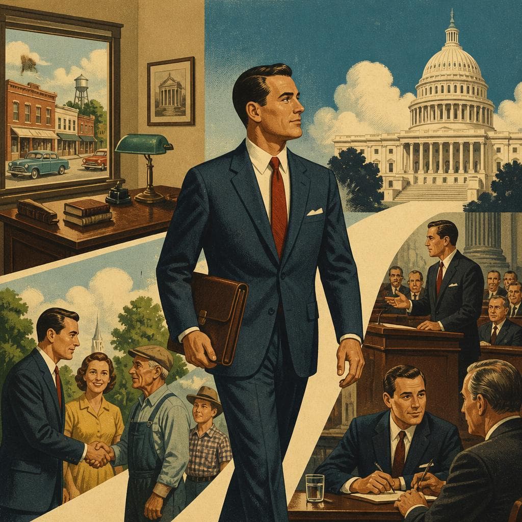 Cover art for From Rushville Law Office to Capitol Hill