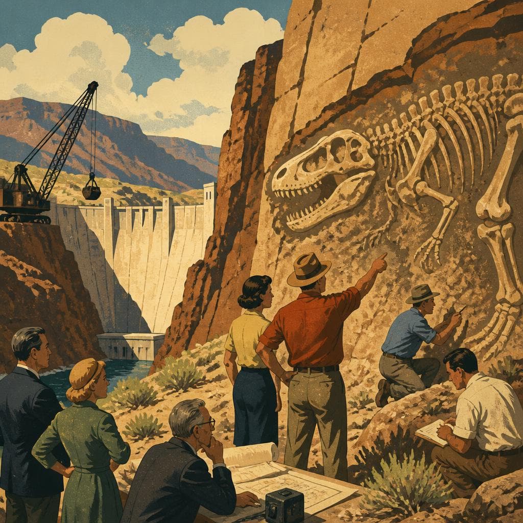 Cover art for When a Dinosaur Monument Stopped a Dam
