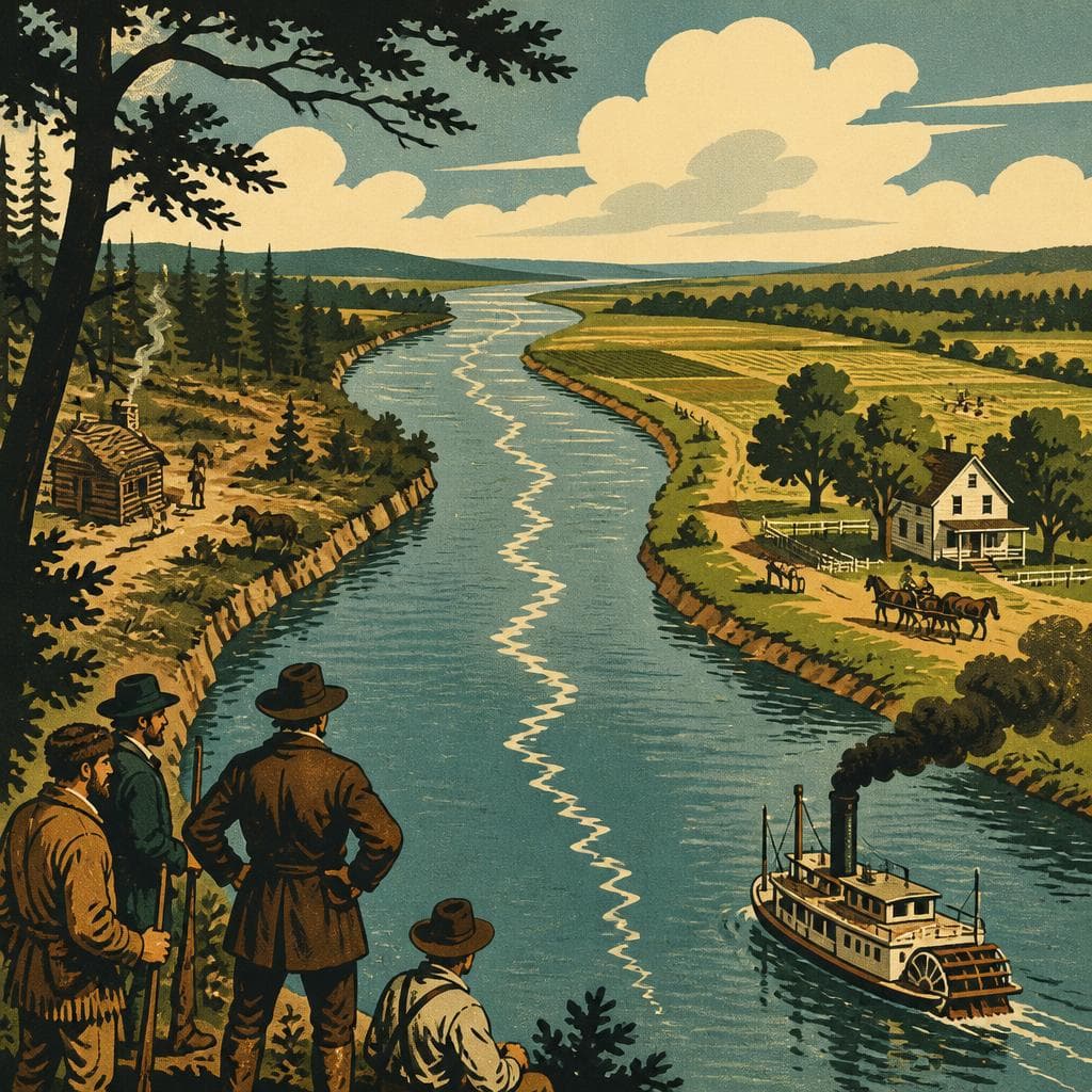 Cover art for Where the River Drew the Line