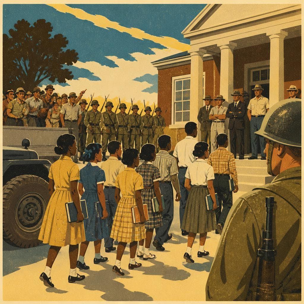 Cover art for When Nine Students Faced a State