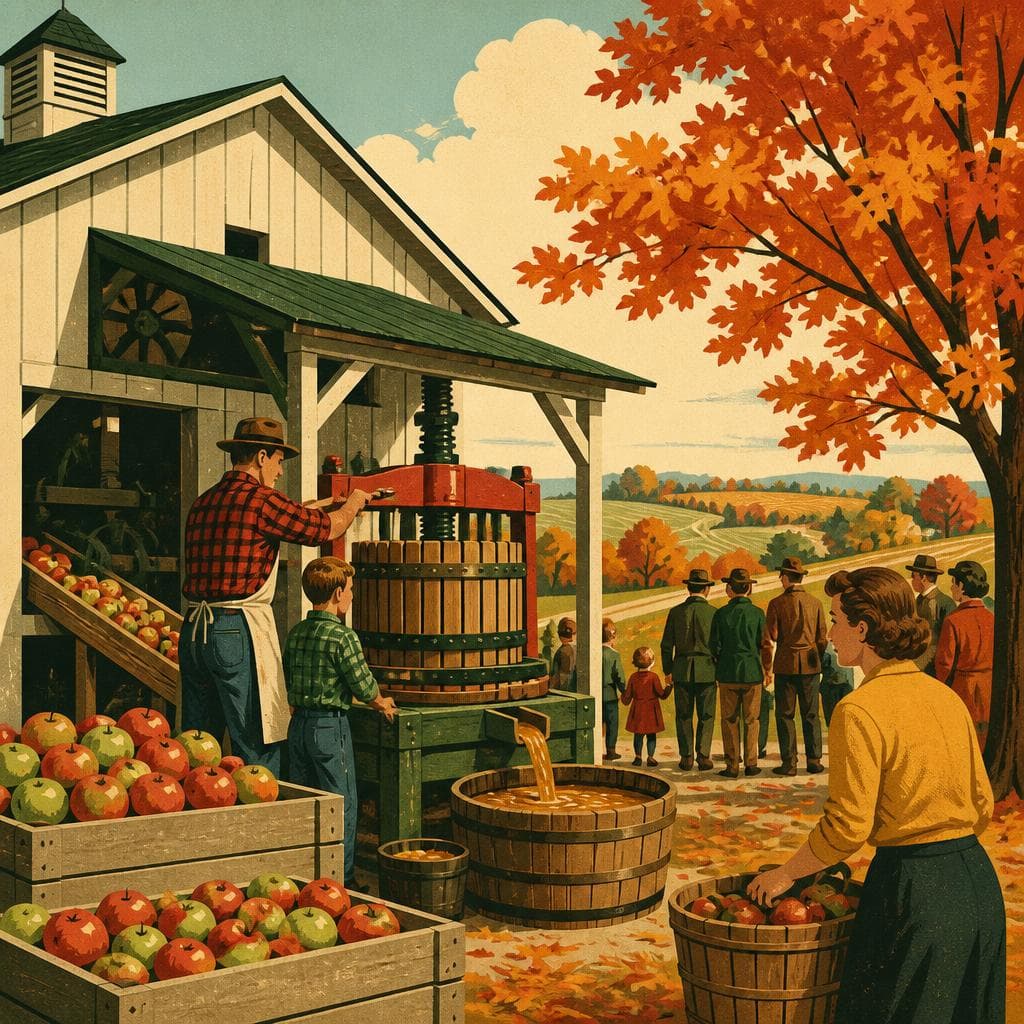 Cover art for Where Autumn Starts With a Cider Press