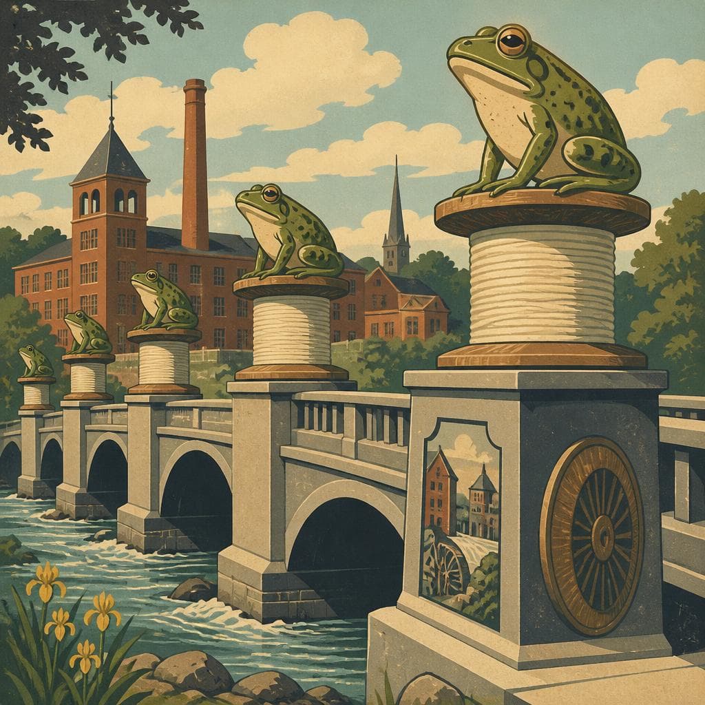 Cover art for Why Willimantic Put Frogs on Spools