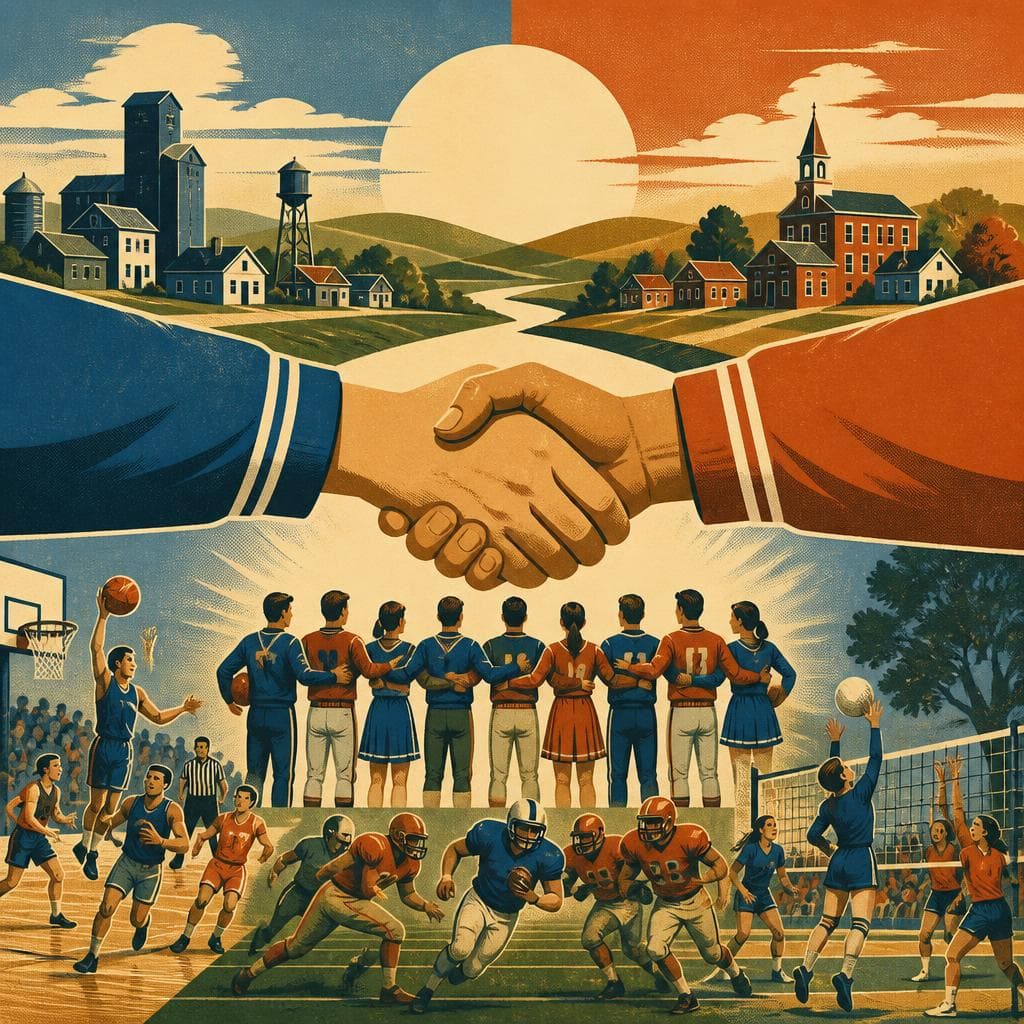 Cover art for One Team for Two Small Towns