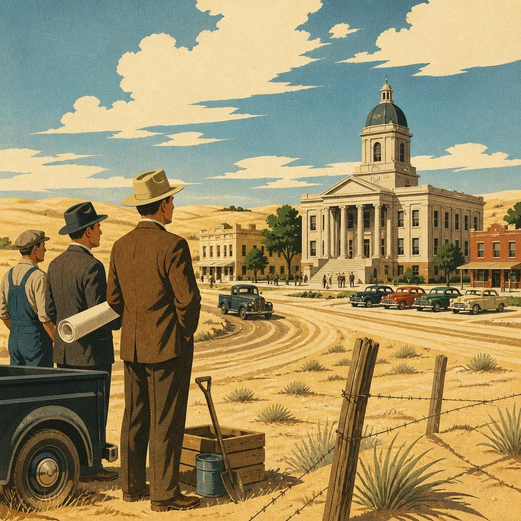 Cover art for Where Government Reached the Sandhills