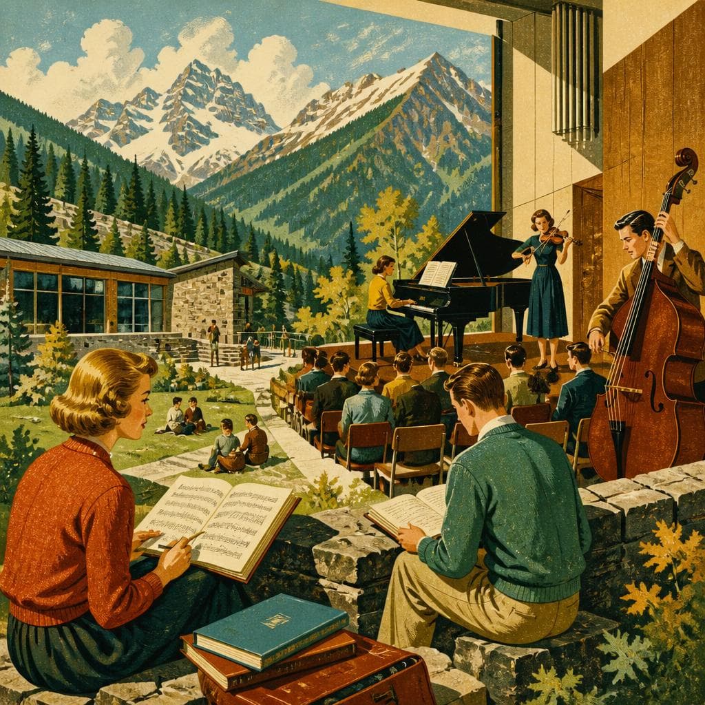 Cover art for Where the Mountains Join the Music