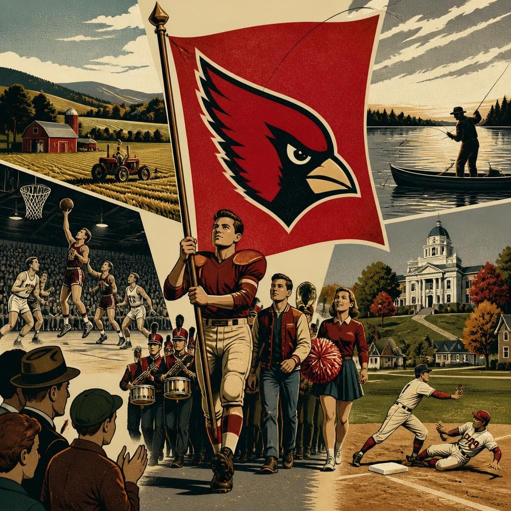 Cover art for One County, One Cardinal Banner