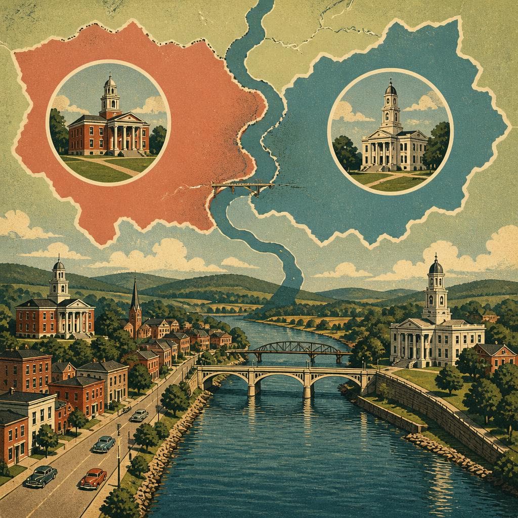 Cover art for One City, One County Seat, Two Separate Governments