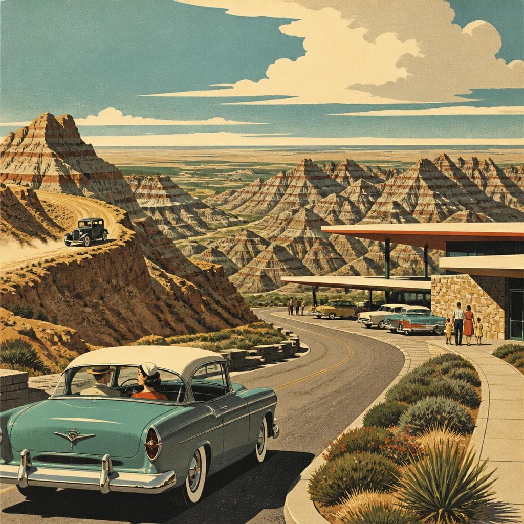Cover art for When the Badlands Learned the Automobile