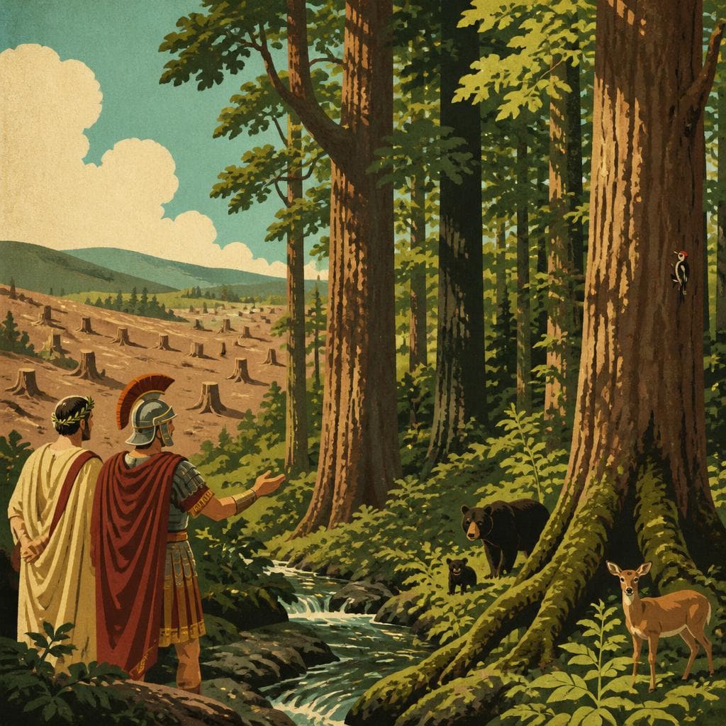 Cover art for The Forest That Somehow Stayed Standing