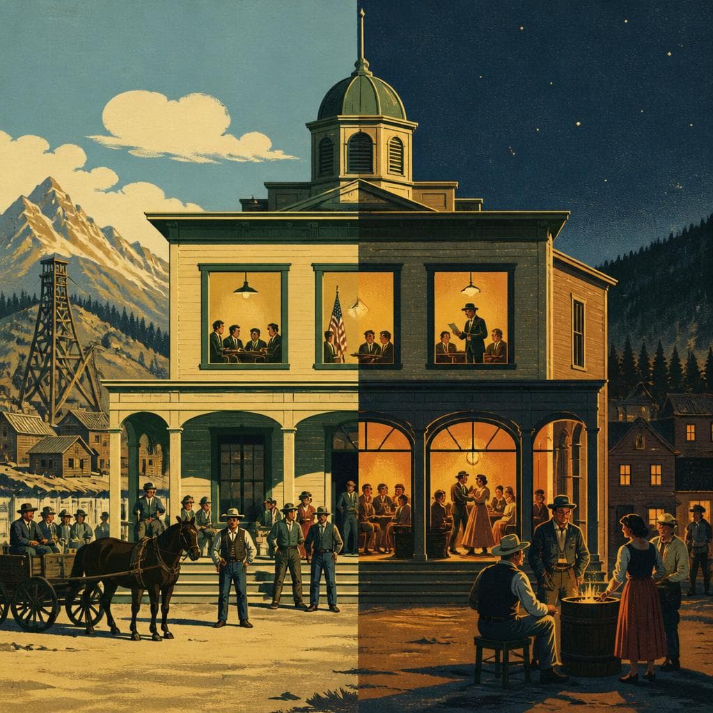 Cover art for Where Eureka Went to Be a Town