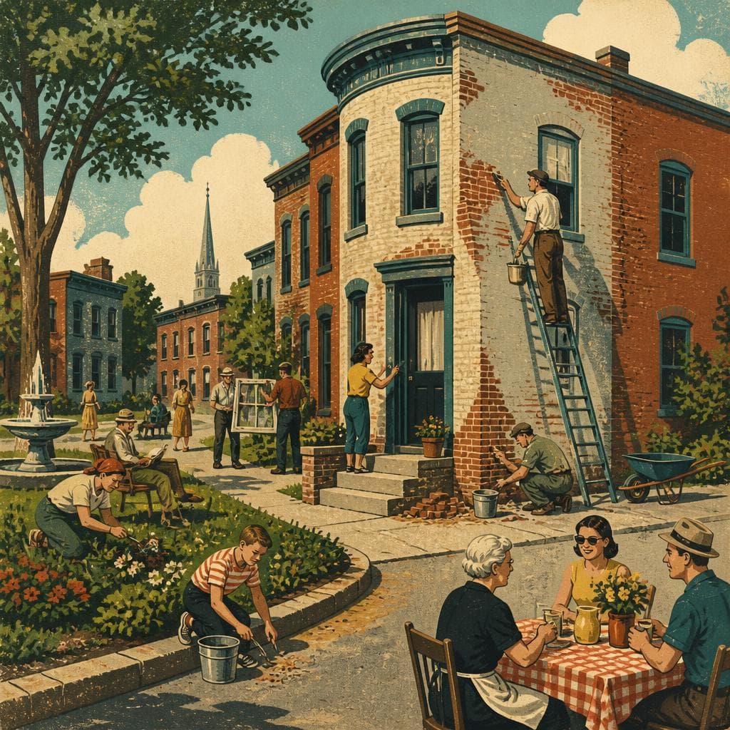 Cover art for How Lockerbie Square Kept Its Old Streets