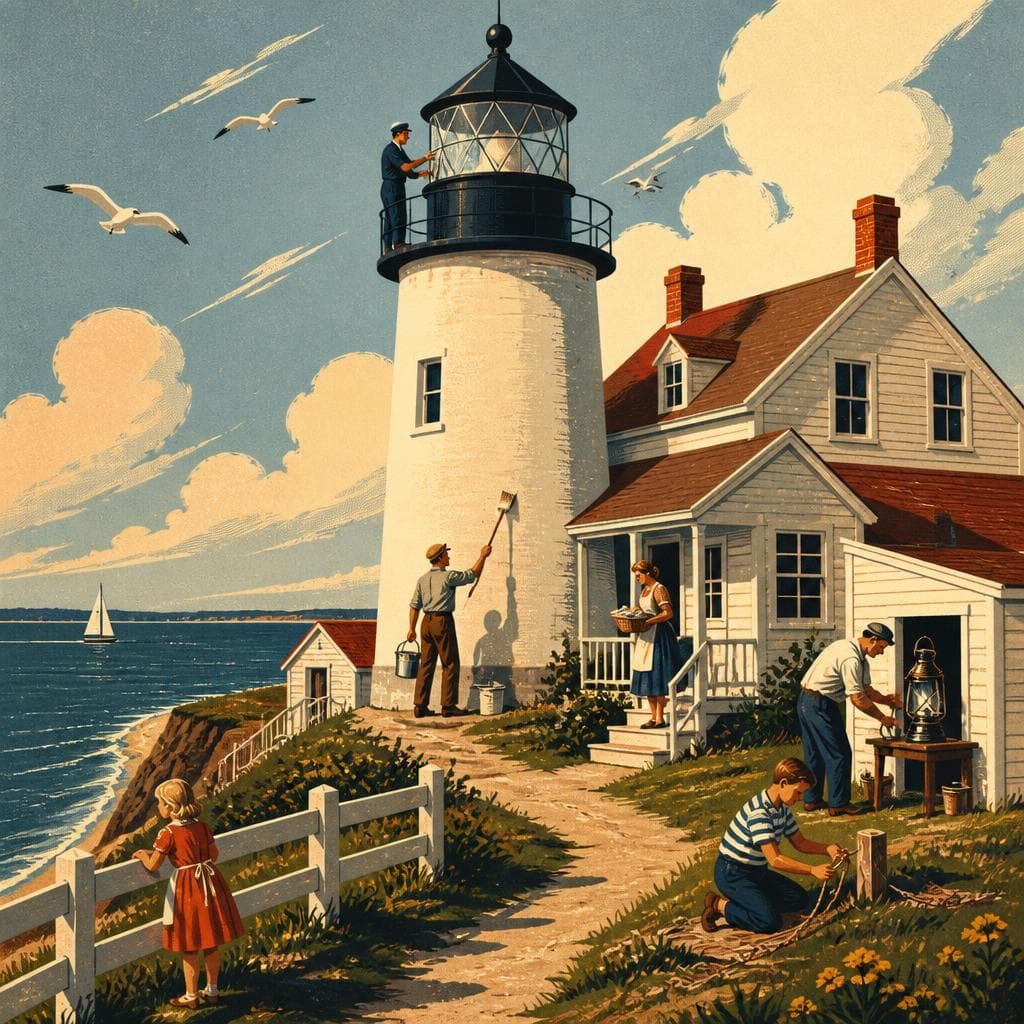 Cover art for The Keepers Behind Sandy Hook’s Light