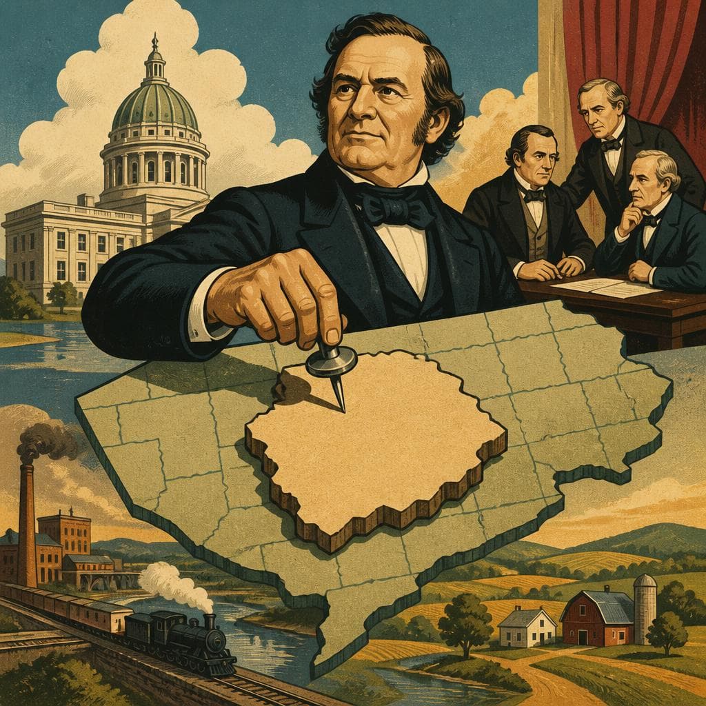 Cover art for How Simon Cameron Got on the Map
