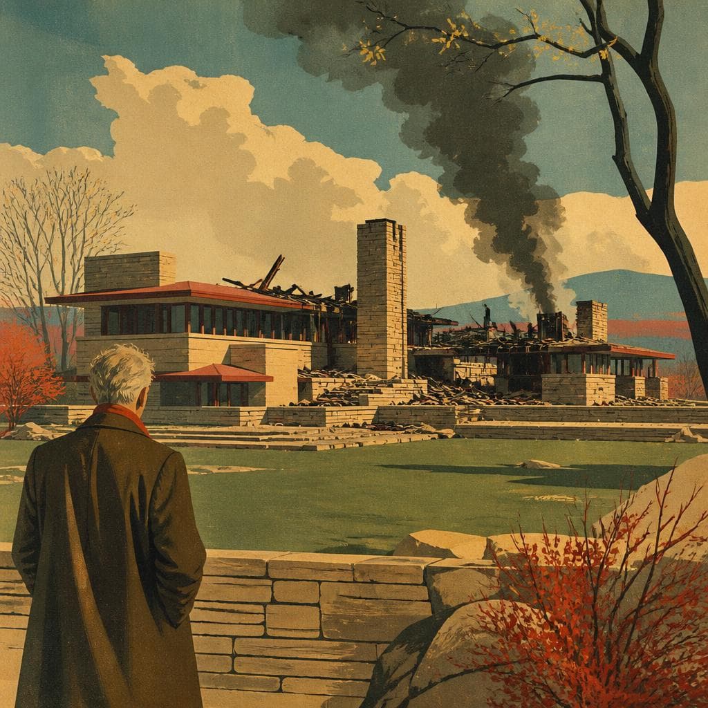 Cover art for Taliesin After the Flames