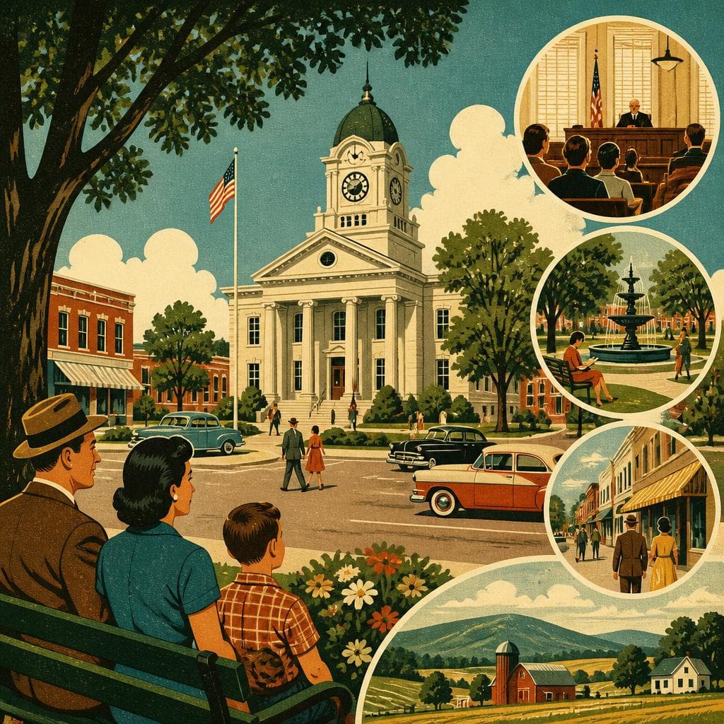 Cover art for At the Center of County Power