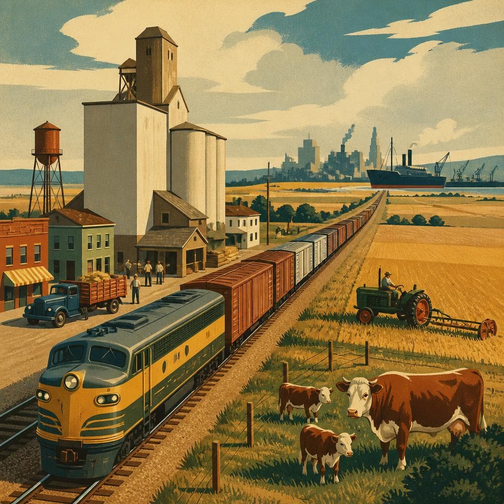 Cover art for How Rail Turned Prairie Into Market