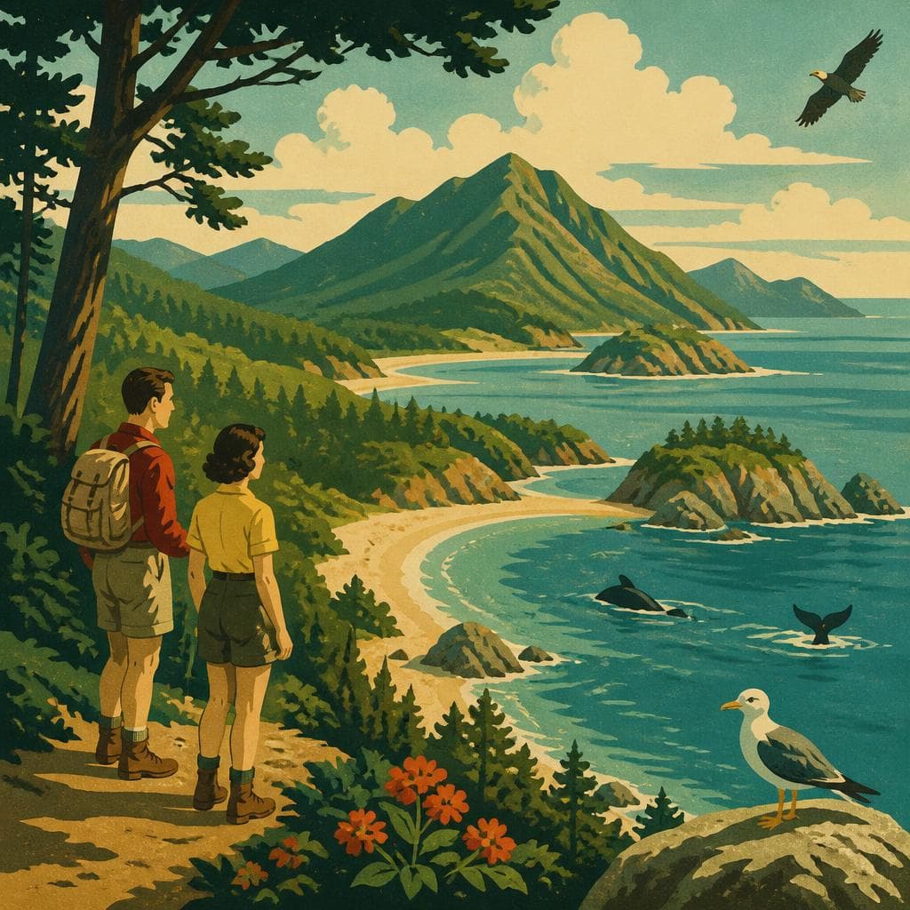 Cover art for The Island That Stayed Wild