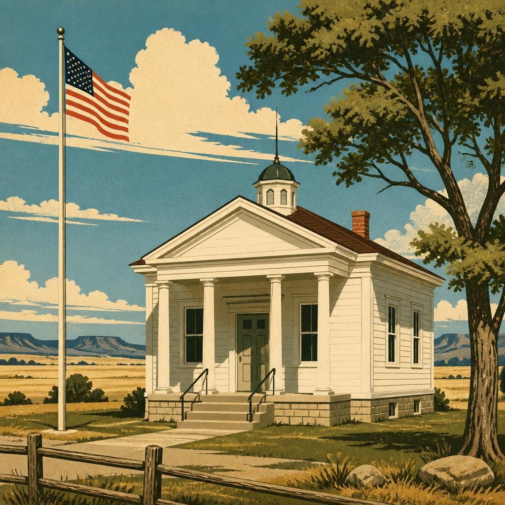 Cover art for The Courthouse for Sixty-Four