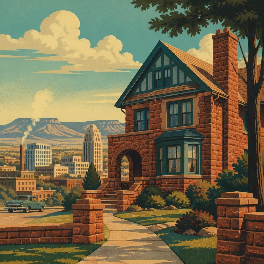 Cover art for A Red-Stone Portrait of Billings Ambition
